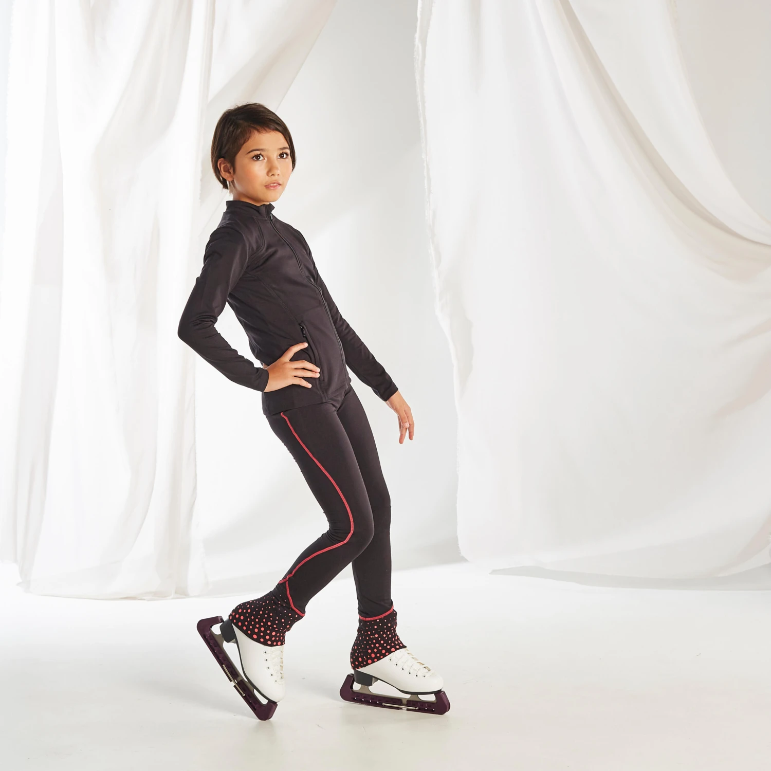 Kids' Figure Skating Training Leggings 10 Kids' Figure Skating Training Leggings - Image 10