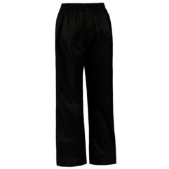 Regatta Childrens/Kids Packaway Rain Trousers (Black)