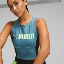 PUMA Womens PUMA FIT Eversculpt Training Tank Top - Black -Sportswear Store k078344f2de8f95e191a108c2c6f07bc1