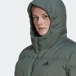 ADIDAS Helionic Hooded Down Jacket (Plus Size) -Sportswear Store k07fb58c1caf66711345097ffdee7ea04
