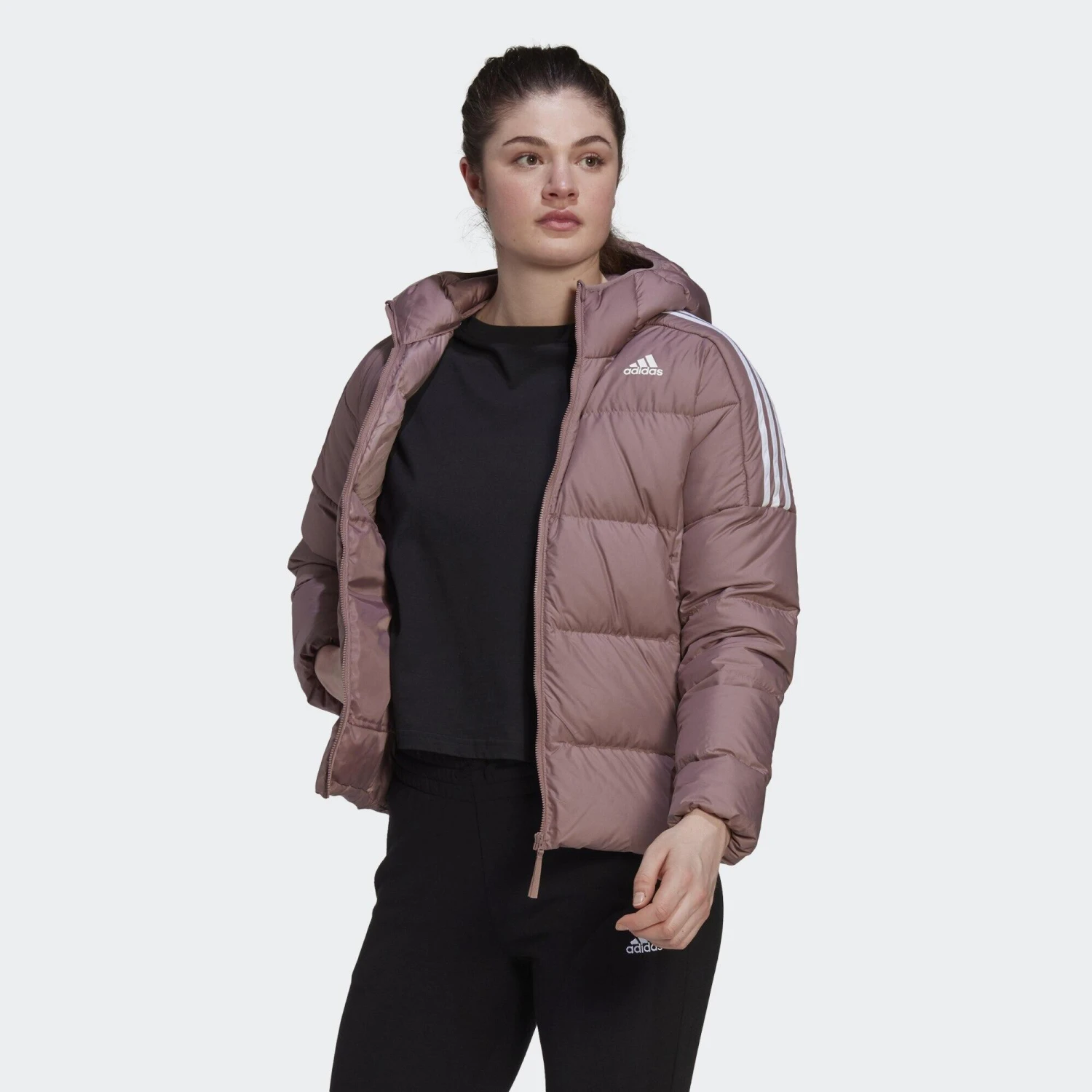 ADIDAS Essentials Midweight Down Hooded Jacket 8 ADIDAS Essentials Midweight Down Hooded Jacket - Image 8