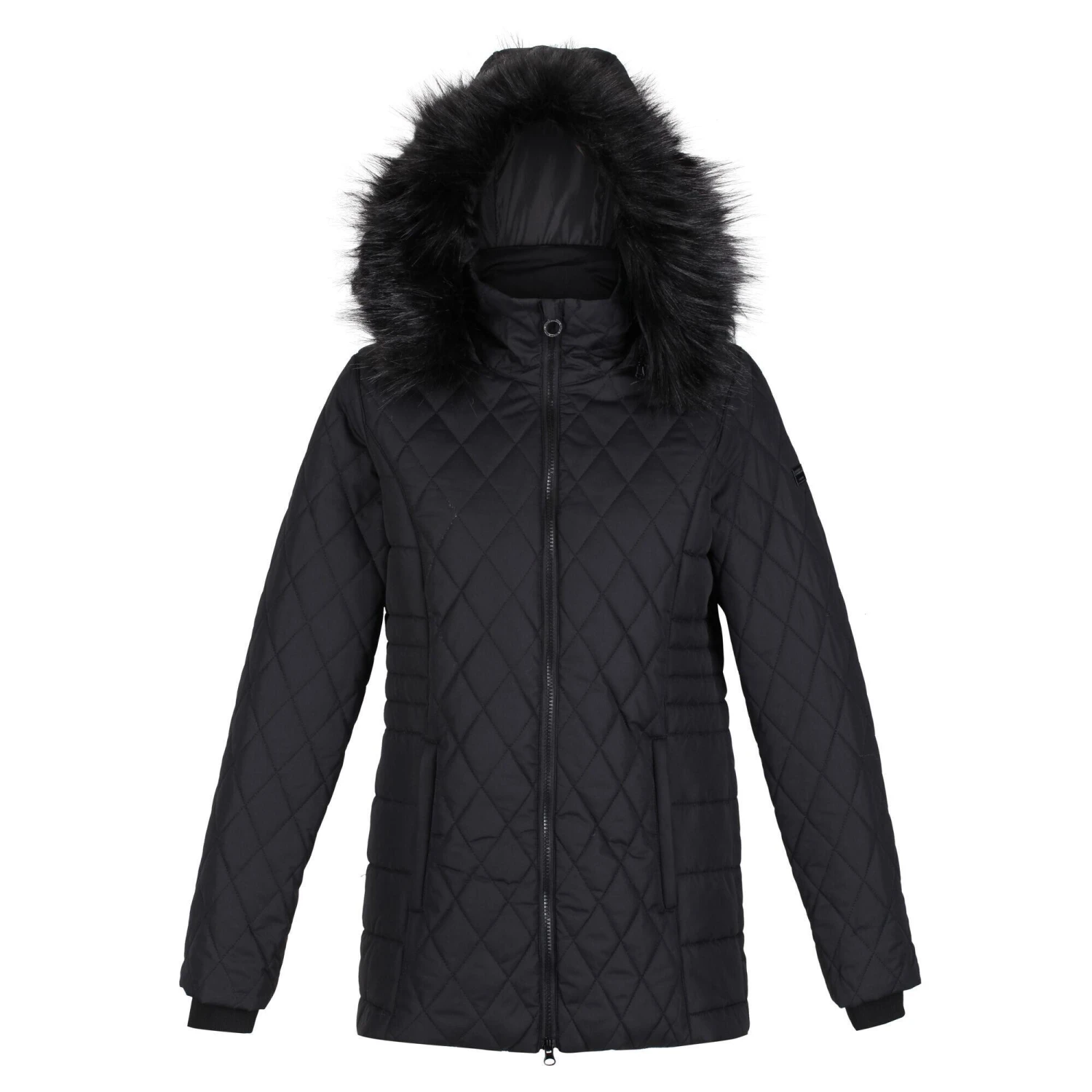 Regatta Womens/Ladies Zalika Quilted Insulated Jacket (Black) 1 Regatta Womens/Ladies Zalika Quilted Insulated Jacket (Black)