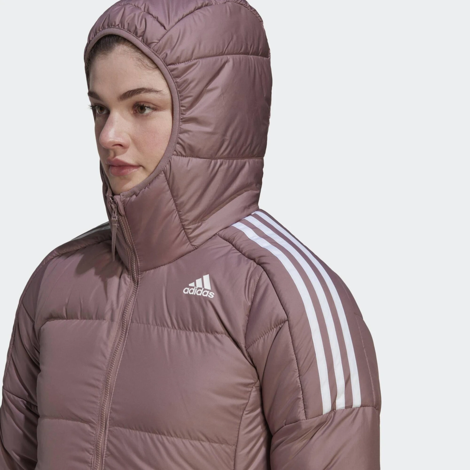 ADIDAS Essentials Midweight Down Hooded Jacket 13 ADIDAS Essentials Midweight Down Hooded Jacket - Image 13