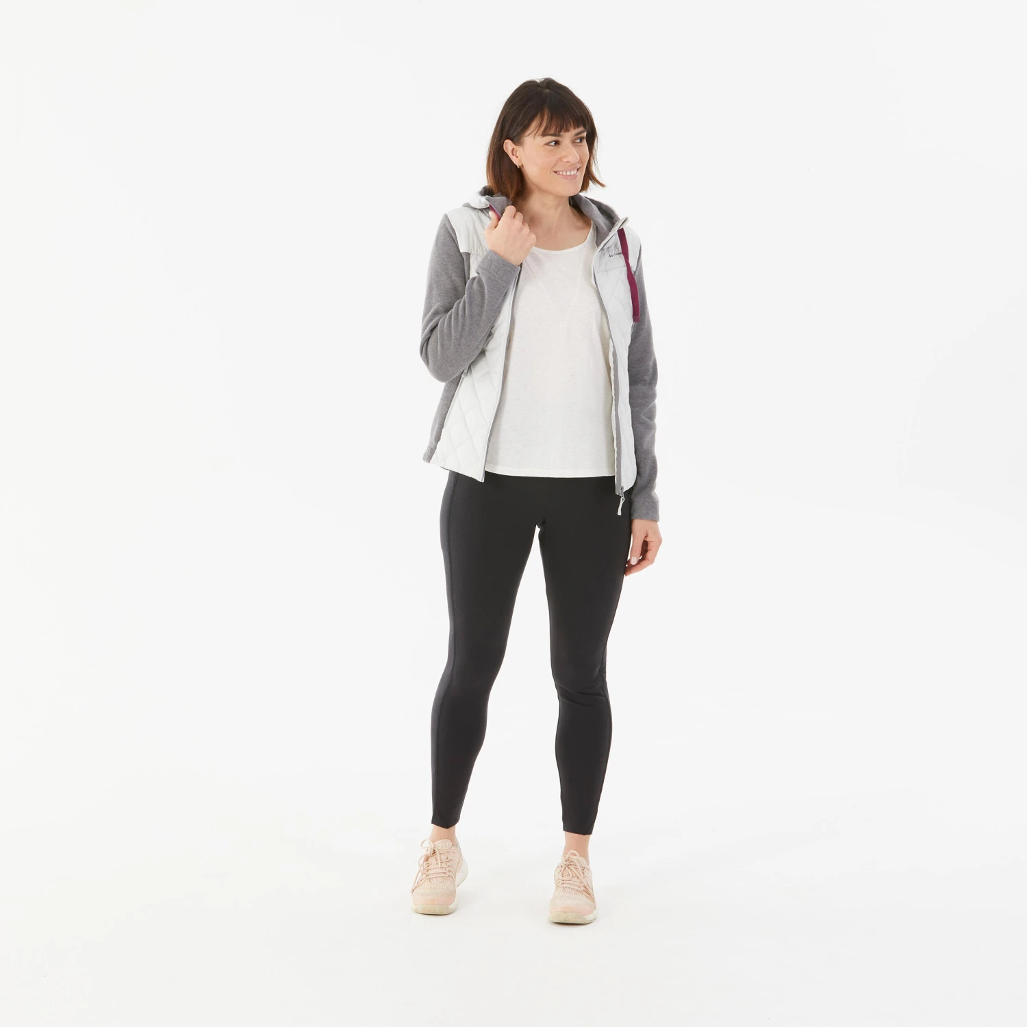 Quechua Women’s Hiking Hooded Sweatshirt 2 Quechua Women’s Hiking Hooded Sweatshirt - Image 2