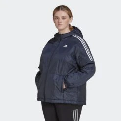 ADIDAS Essentials Insulated Hooded Jacket (Plus Size)