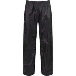 Regatta Great Outdoors Mens Outdoor Classics Stormbreak Waterproof Overtrousers (Black)
