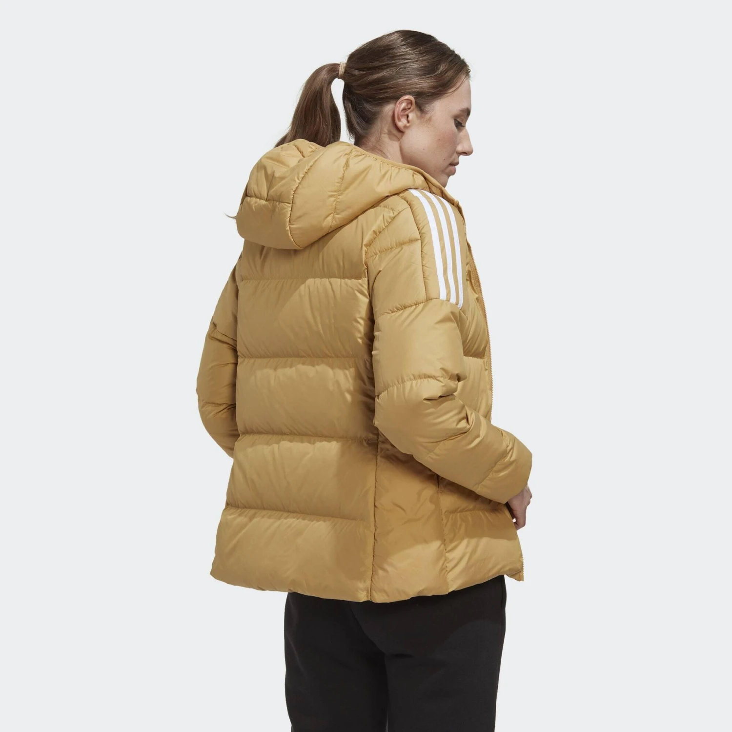ADIDAS Essentials Midweight Down Hooded Jacket 17 ADIDAS Essentials Midweight Down Hooded Jacket - Image 17