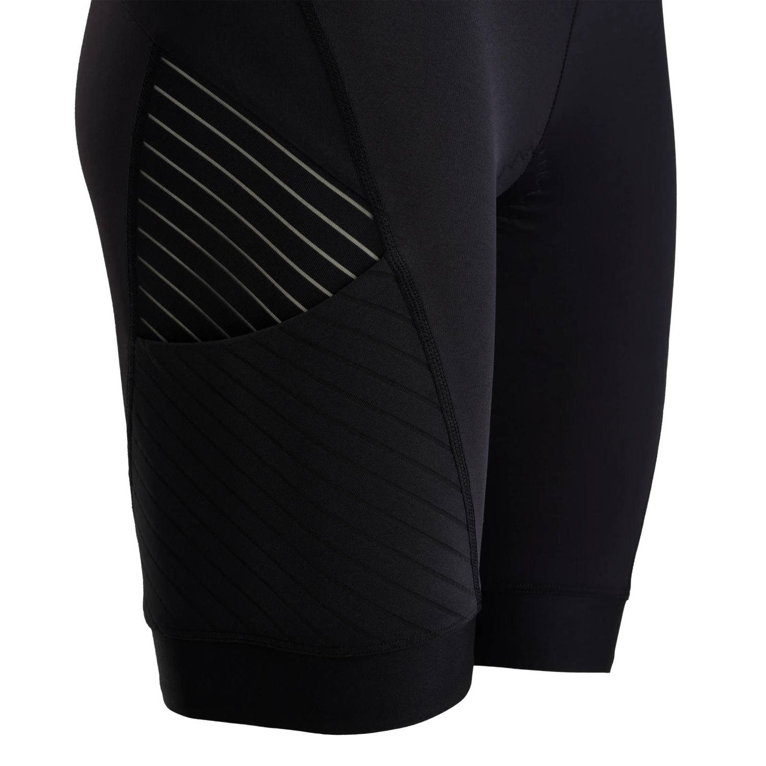 WOMEN'S SHORT DISTANCE TRIATHLON SHORTY BLACK 5 WOMEN'S SHORT DISTANCE TRIATHLON SHORTY BLACK - Image 5