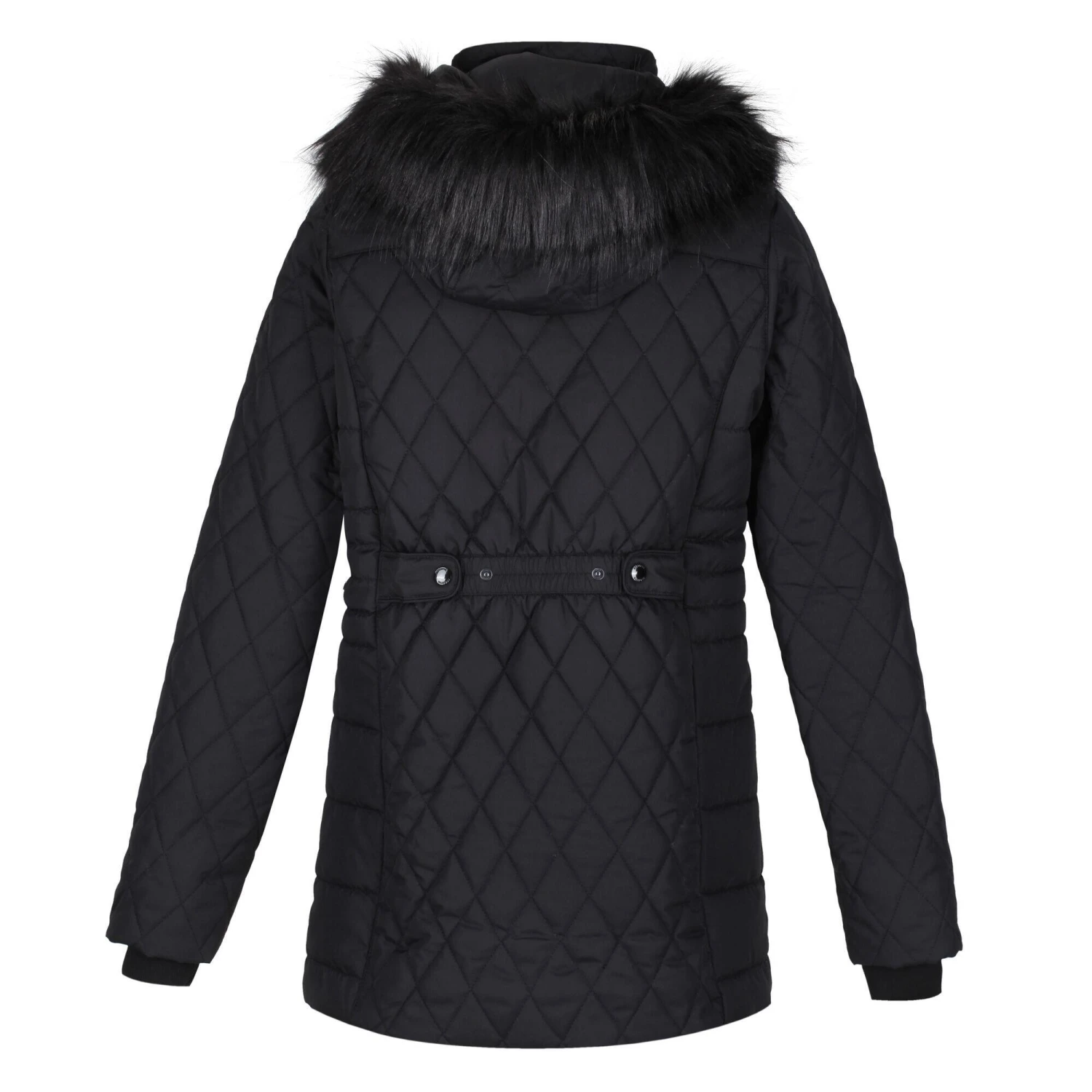Regatta Womens/Ladies Zalika Quilted Insulated Jacket (Black) 3 Regatta Womens/Ladies Zalika Quilted Insulated Jacket (Black) - Image 3