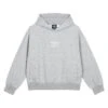 UMBRO Womens/Ladies Core Hoodie (Grey Marl/White)