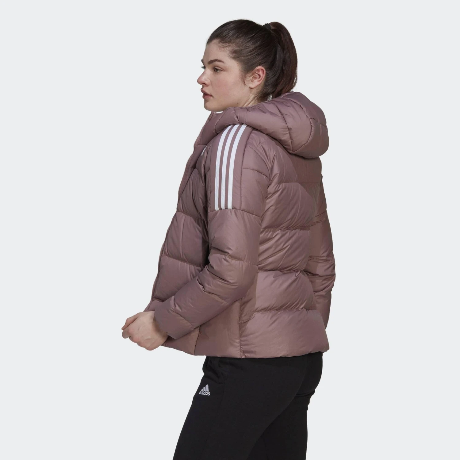 ADIDAS Essentials Midweight Down Hooded Jacket 10 ADIDAS Essentials Midweight Down Hooded Jacket - Image 10