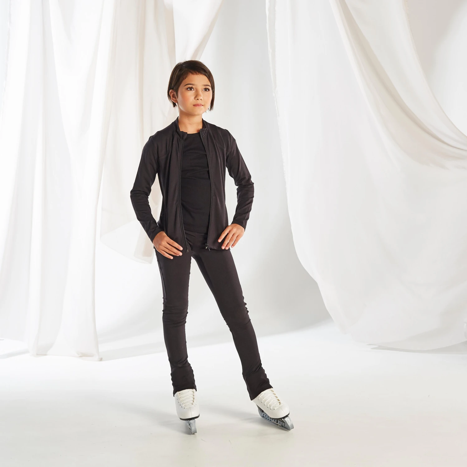 Kids' Figure Skating Training Leggings 4 Kids' Figure Skating Training Leggings - Image 4