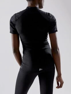 Craft ACTIVE EXTREME X WIND SHORT SLEEVE BASELAYER WOMEN BLACK GRANITE -Sportswear Store k71d371009223c450b93846abf183ca0c