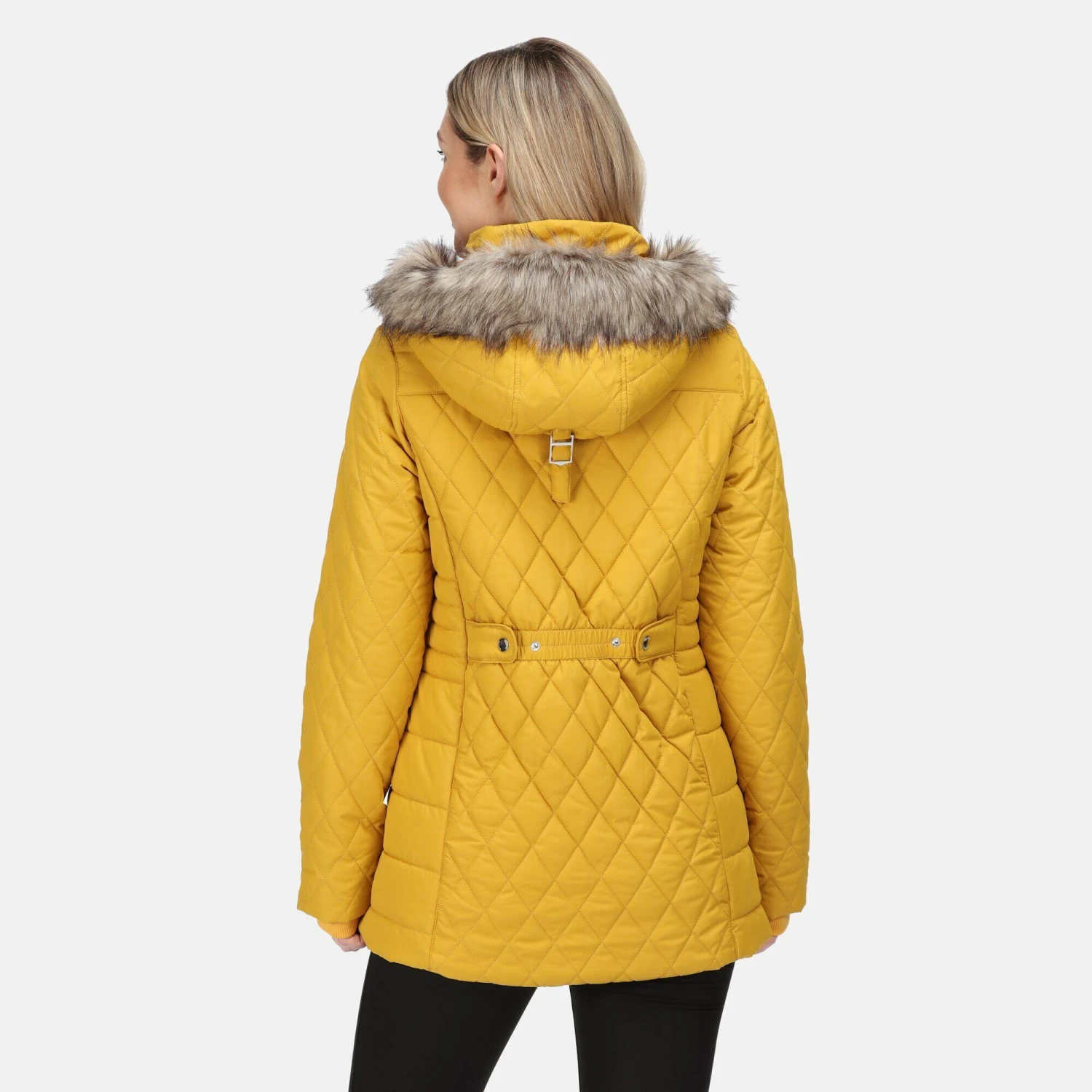 Regatta Womens/Ladies Zalika Quilted Insulated Jacket (Black) 8 Regatta Womens/Ladies Zalika Quilted Insulated Jacket (Black) - Image 8