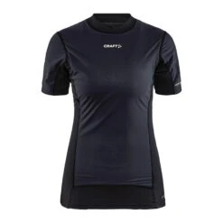 Craft ACTIVE EXTREME X WIND SHORT SLEEVE BASELAYER WOMEN BLACK GRANITE