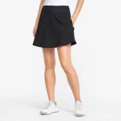 PUMA Womens PWRSHAPE Solid Golf Skirt