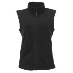 Regatta Womens/Ladies 210 Series Microfleece Bodywarmer / Gilet (Black)