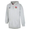 UMBRO England Rugby Womens/Ladies Classic Oversized Hoodie Dress (Grey Marl/Navy)
