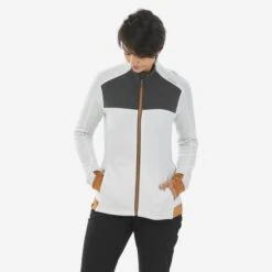 WEDZE Women's Merino Wool Fleece Ski Jacket - 500 Warm