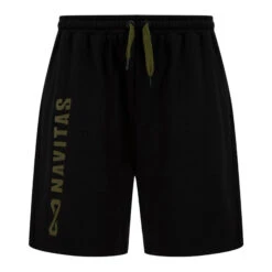 Core Black Jogger Shorts