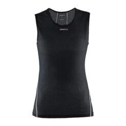 Craft Cool Mesh Superlight Sleeveless Womens Baselayer Black
