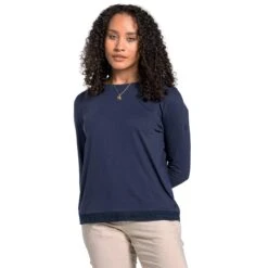 Craghoppers Womens/Ladies Magnolia NosiBotanical LongSleeved TShirt (Blue Navy) 11 Craghoppers Womens/Ladies Magnolia NosiBotanical LongSleeved TShirt (Blue Navy) -Sportswear Store k9591aa48c12d9f81dc45ec82cf2e84a7