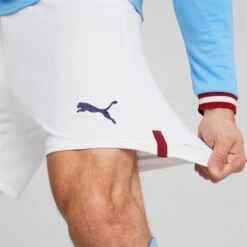 PUMA Mens Manchester City F.C. 22/23 Replica Shorts - White -Sportswear Store k97bda7d9b42ac96d5bfe12e02d86dc89