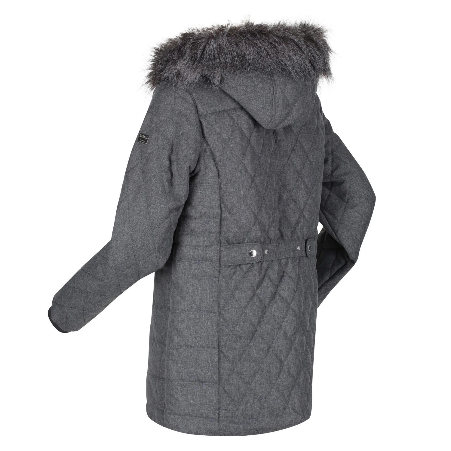 Regatta Womens/Ladies Zalika Quilted Insulated Jacket (Black) 13 Regatta Womens/Ladies Zalika Quilted Insulated Jacket (Black) - Image 13