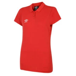 UMBRO Womens/Ladies Club Essential Polo Shirt (Black/White) -Sportswear Store kaad75c64253999dd41fad1bacf9b6843