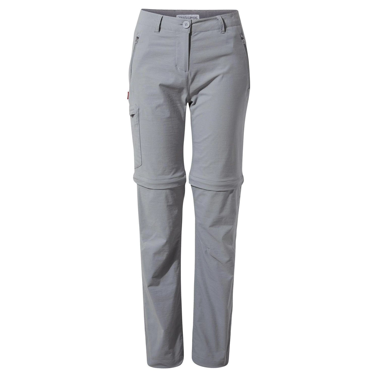 Craghoppers Womens/Ladies Nosilife Pro II Convertible Trousers (Cloud Grey) 1 Craghoppers Womens/Ladies Nosilife Pro II Convertible Trousers (Cloud Grey)