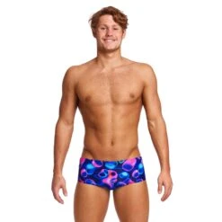 Funky Trunks Liquid Lights Sidewinder Swim Trunks