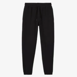 REFURBISHED MENS SLIM FITNESS JOGGING BOTTOMS 500 - BLACK