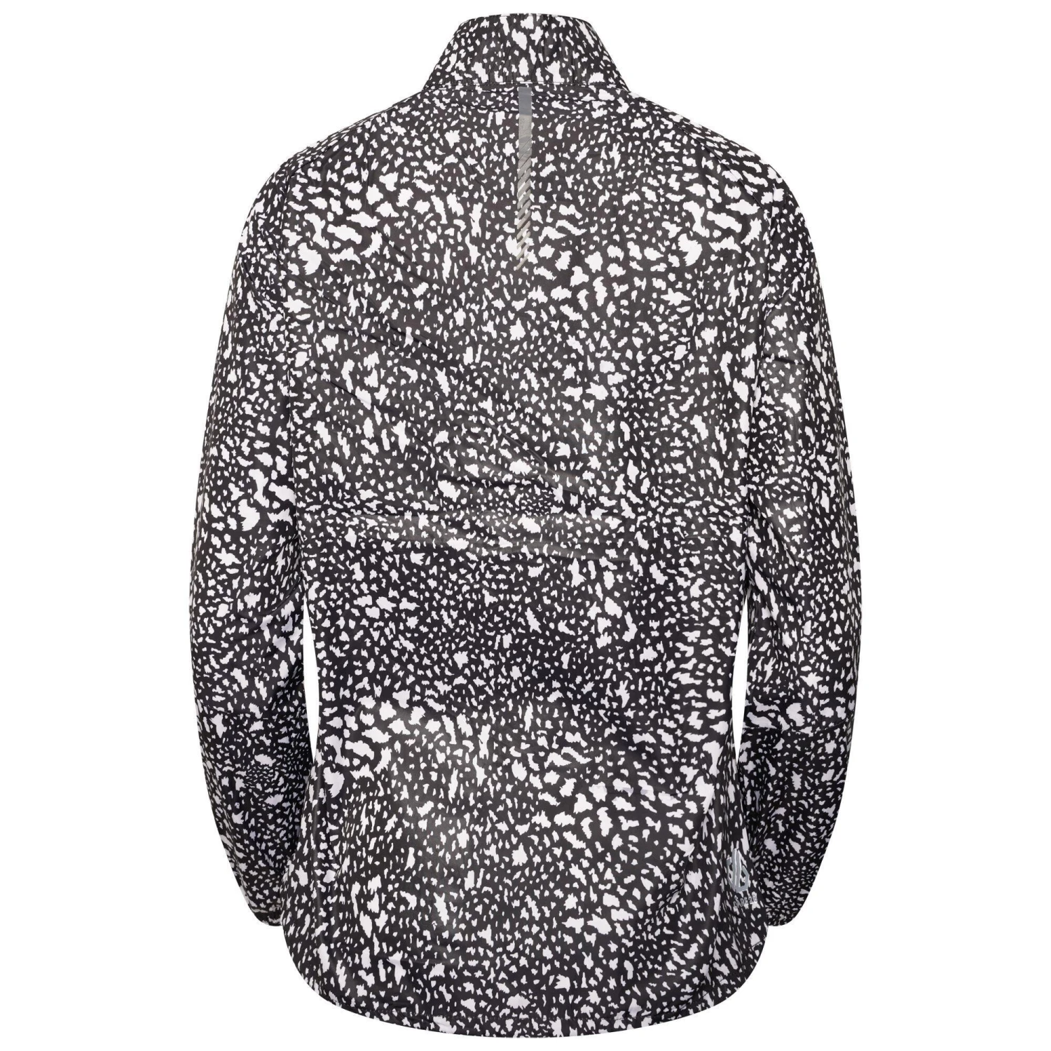 Dare 2b Womens/Ladies Resilient II Dotted Windshell Jacket (Black/White) 2 Dare 2b Womens/Ladies Resilient II Dotted Windshell Jacket (Black/White) - Image 2