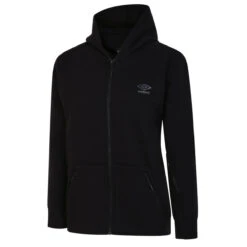 UMBRO Womens/Ladies Pro Elite Fleece Jacket (Black)