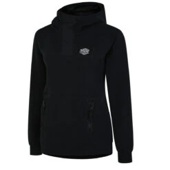 UMBRO Womens/Ladies Pro Overhead Training Hoodie (Black)