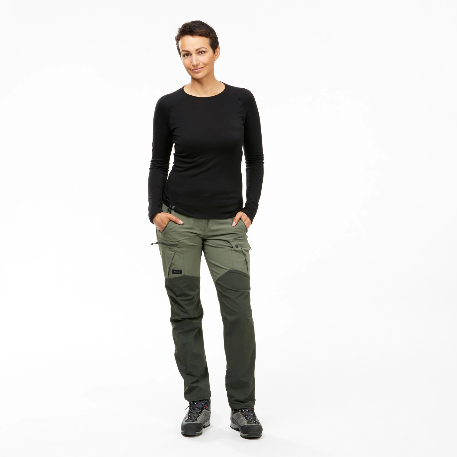 Women’s Long-sleeve 100% Merino Wool T-shirt 6 Women’s Long-sleeve 100% Merino Wool T-shirt - Image 6