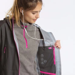 Quechua Women's Waterproof Mountain Walking Jacket -Sportswear Store keb251a361cacd6c9e6ecf965c122d9b5