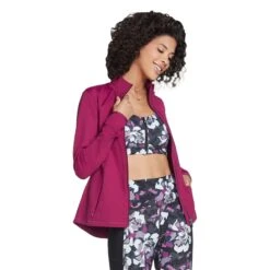 Skechers Womens/Ladies Gowalk Mesh Jacket (Magenta)