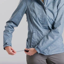 Quechua Women’s Waterproof Mountain Walking Jacket MH100 -Sportswear Store kf5953a52eac5edf78d8f1bb630faf8e9