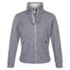 Regatta Womens/Ladies Azariah Full Zip Fleece Jacket (Storm Grey/Cyberspace)