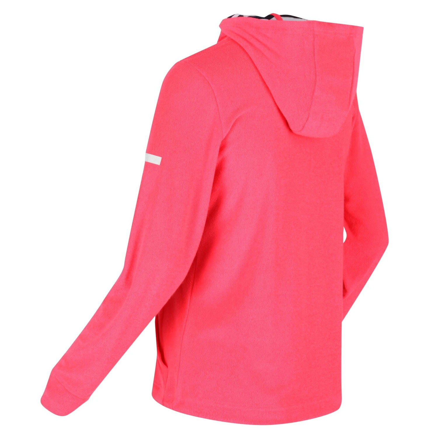 Regatta Womens/Ladies Bayarma Full Zip Hoodie (Neon Pink) 3 Regatta Womens/Ladies Bayarma Full Zip Hoodie (Neon Pink) - Image 3