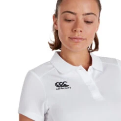 Canterbury Womens/Ladies Club Dry Polo Shirt (Black) -Sportswear Store kfc75d0d092b8bb8e6ba61a7c477230ef