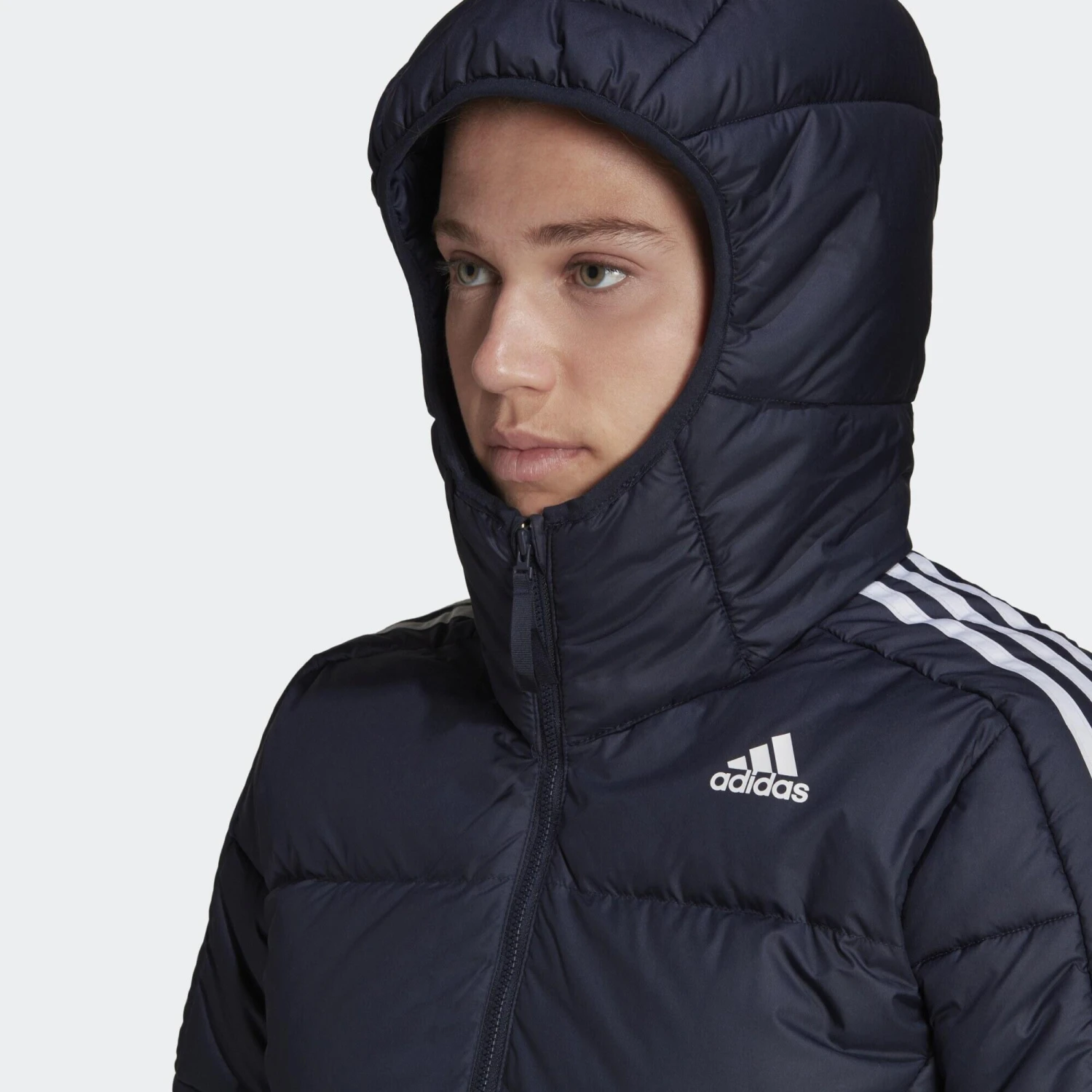 ADIDAS Essentials Midweight Down Hooded Jacket 7 ADIDAS Essentials Midweight Down Hooded Jacket - Image 7