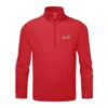 Spotty Otter Micro Zip Fleece Red